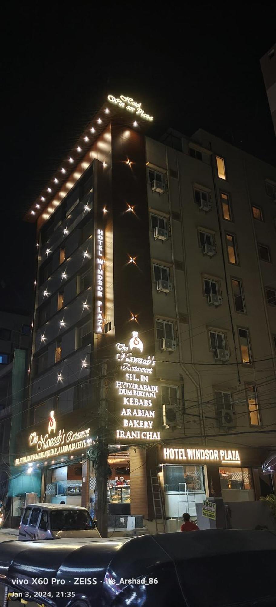 Hotel Windsor Plaza Hyderabad Exterior foto